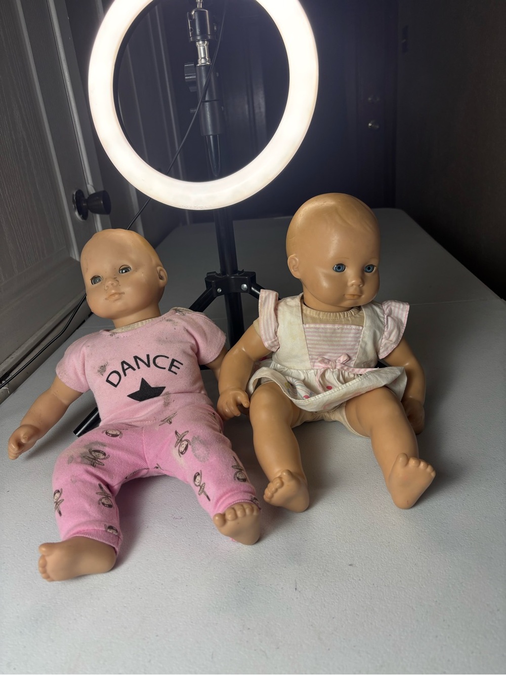 American Girl Bitty Baby Lot – 2 Dolls, Dirty